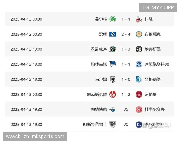 “德甲联赛进入高潮，积分榜竞争激烈”，德甲联赛积分榜比分